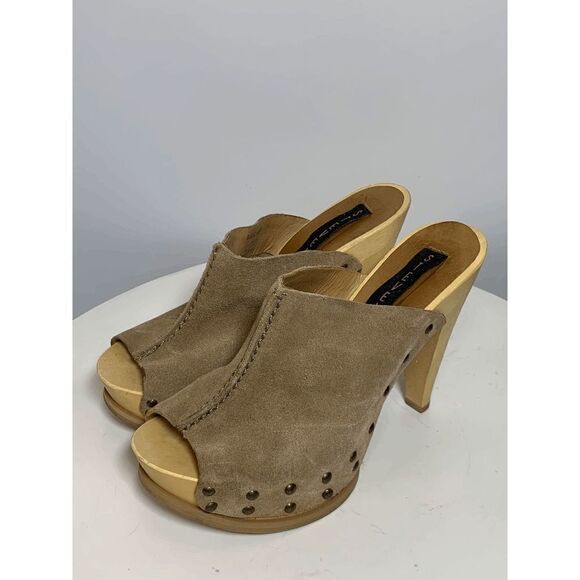 Steven By Steve Madden Shoes - Steven by Steve Madden Barc Leather Suede Clogs